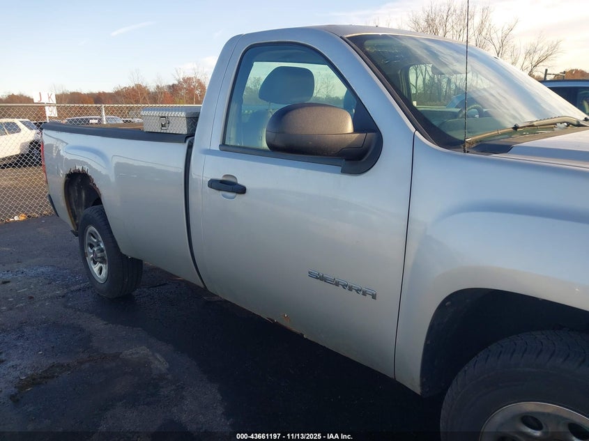 2010 GMC Sierra 1500 Work Truck VIN: 1GTPCTEX0AZ131990 Lot: 43661197