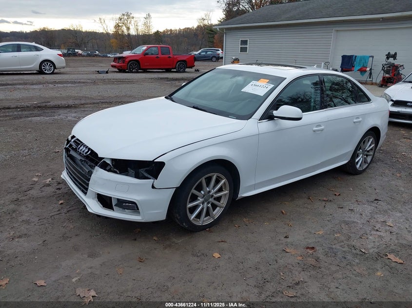 2016 AUDI A4 2.0T PREMIUM WAUBFAFL5GA003668