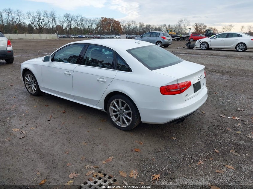 2016 AUDI A4 2.0T PREMIUM WAUBFAFL5GA003668