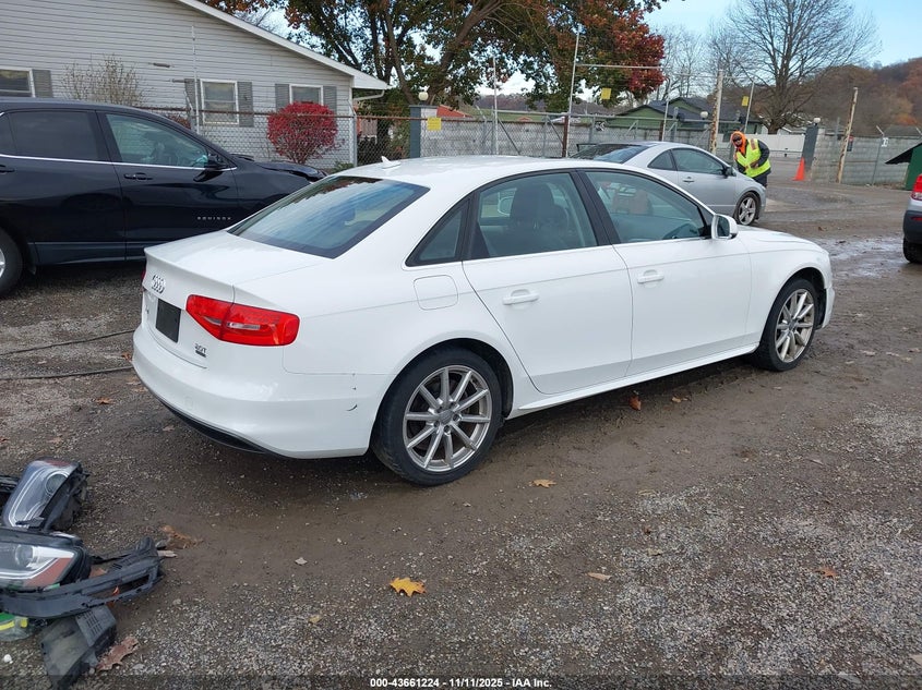 2016 AUDI A4 2.0T PREMIUM WAUBFAFL5GA003668