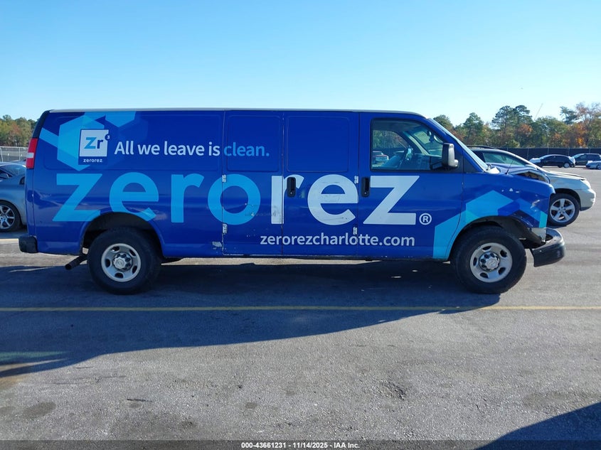 2014 Chevrolet Express 2500 Work Van VIN: 1GCWGGCA6E1202880 Lot: 43661231