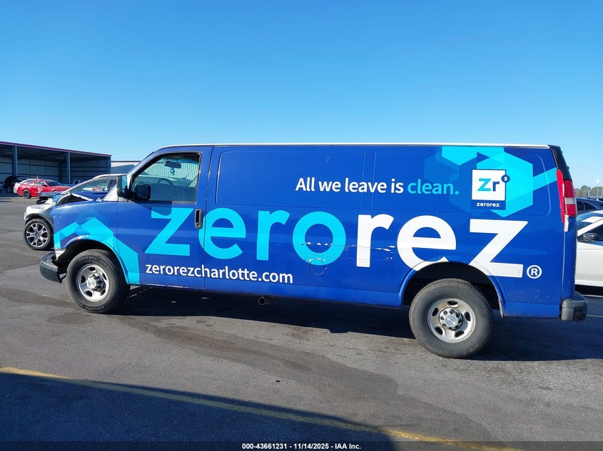 2014 Chevrolet Express 2500 Work Van VIN: 1GCWGGCA6E1202880 Lot: 43661231