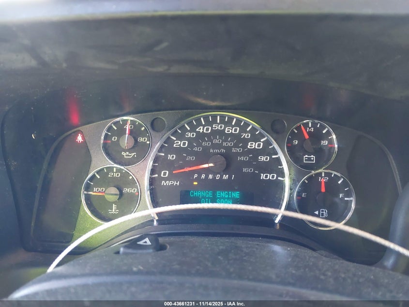 2014 Chevrolet Express 2500 Work Van VIN: 1GCWGGCA6E1202880 Lot: 43661231