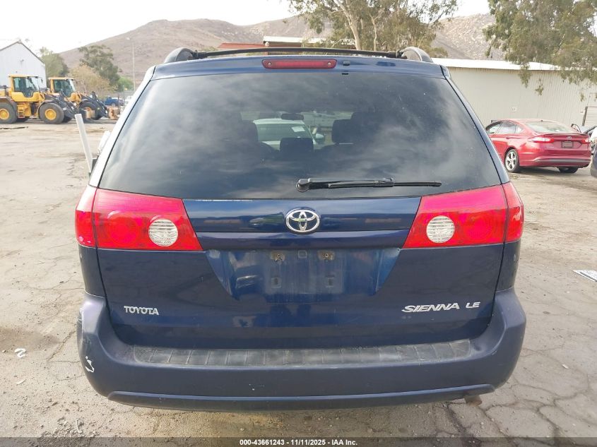 2006 Toyota Sienna Le VIN: 5TDZA23C46S494505 Lot: 43661243