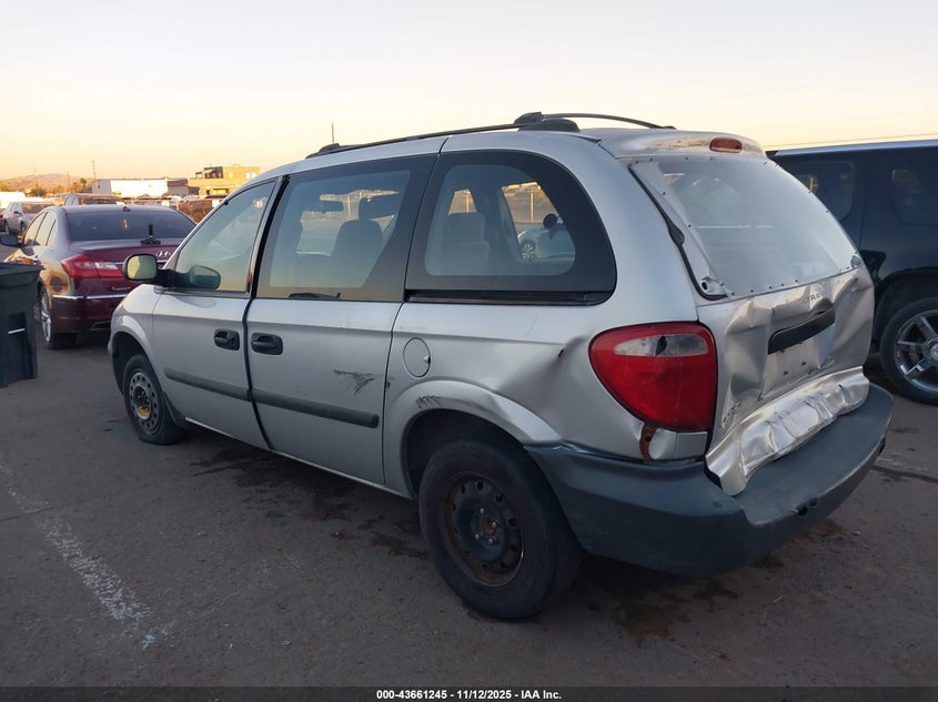 2005 Dodge Caravan Se VIN: 1D4GP25R35B162801 Lot: 43661245