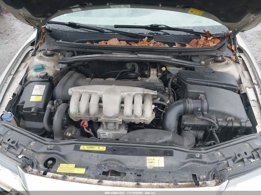 2001 Volvo S80 2.9 VIN: YV1TS94D211206032 Lot: 43661253