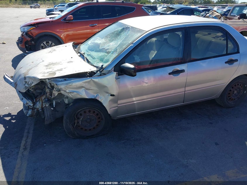 2006 Mitsubishi Lancer Es/Se VIN: JA3AJ26E46U073615 Lot: 43661288