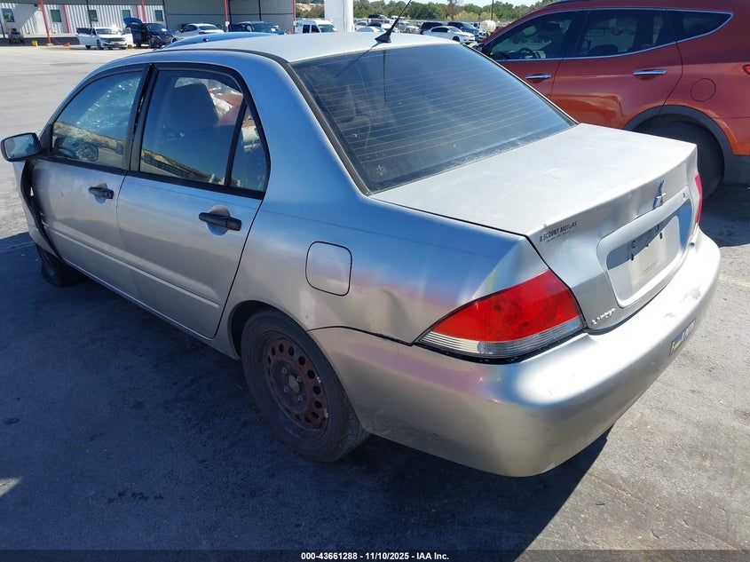 2006 Mitsubishi Lancer Es/Se VIN: JA3AJ26E46U073615 Lot: 43661288
