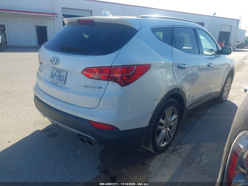 5XYZU3LA2EG228410 2014 HYUNDAI SANTA FE photo no. 4