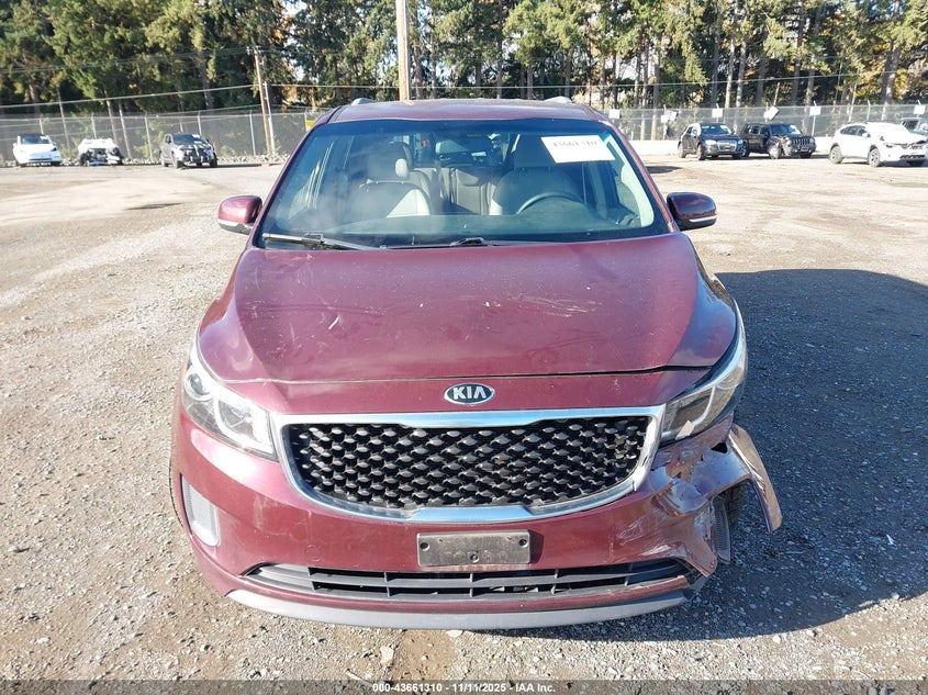 2016 Kia Sedona Lx VIN: KNDMB5C12G6163799 Lot: 43661310