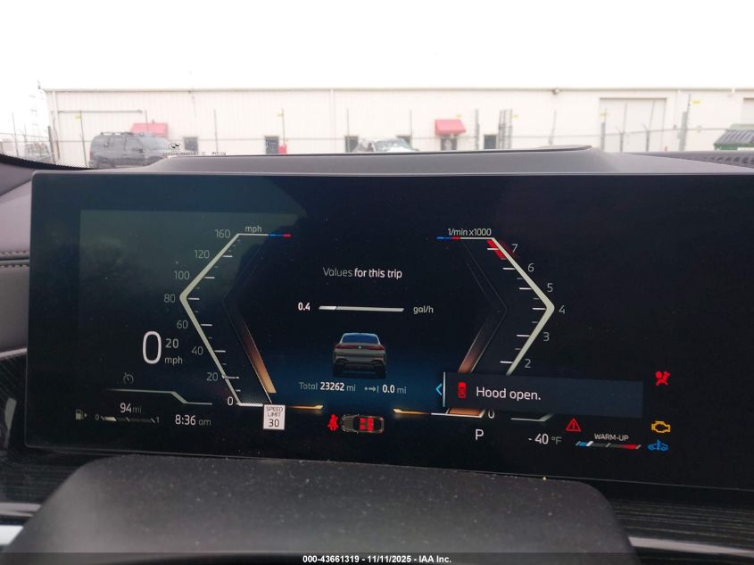 2025 BMW X6 xDrive40I VIN: 5UX33EX03S9Z49496 Lot: 43661319