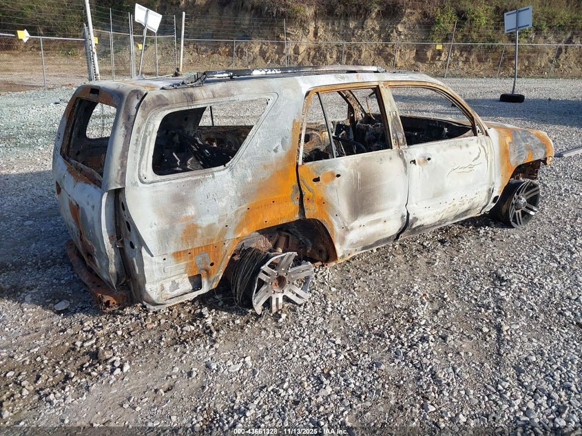 JTEBU14R868069102 2006 TOYOTA 4RUNNER photo no. 4