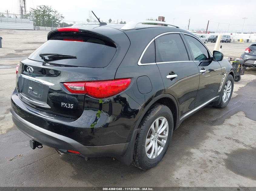 JNRAS18U89M102423 2009 INFINITI FX photo no. 4
