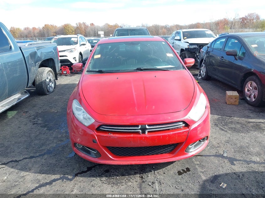 2013 Dodge Dart Limited VIN: 1C3CDFCH1DD134329 Lot: 43661358