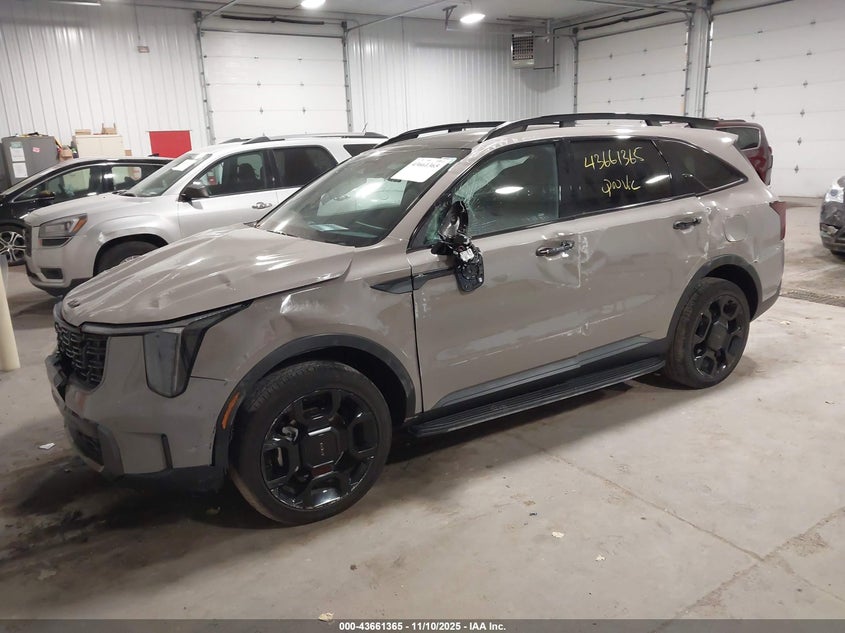 Vin: 5xyrkdjf1sg361889, lot: 44156590, kia sorento x-line sx prestige 20252
