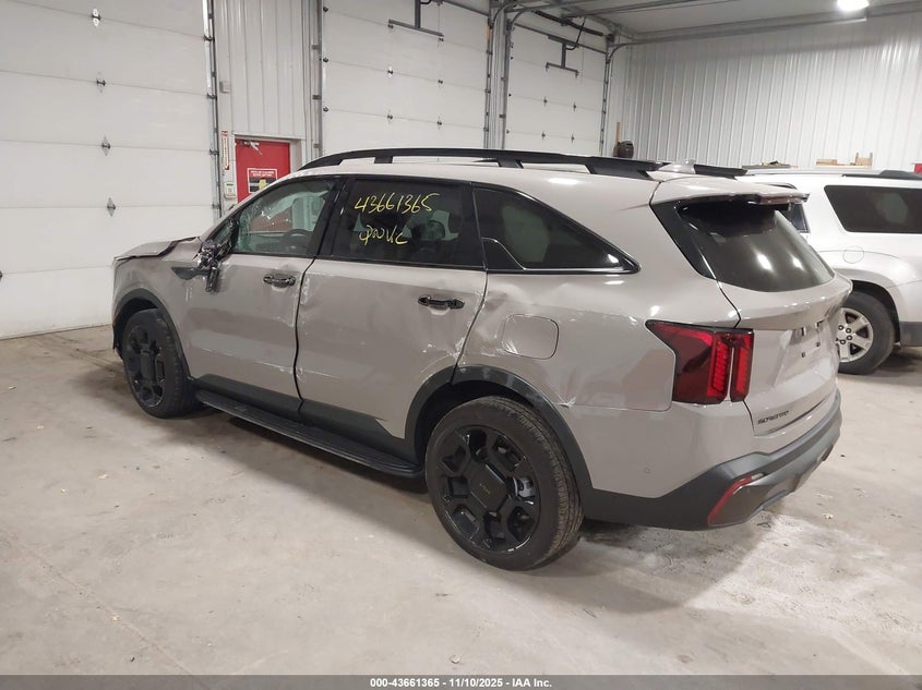 Vin: 5xyrkdjf1sg361889, lot: 44156590, kia sorento x-line sx prestige 20253