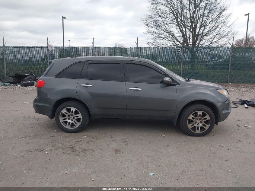 2007 Acura Mdx Technology Package VIN: 2HNYD28307H520510 Lot: 43661421