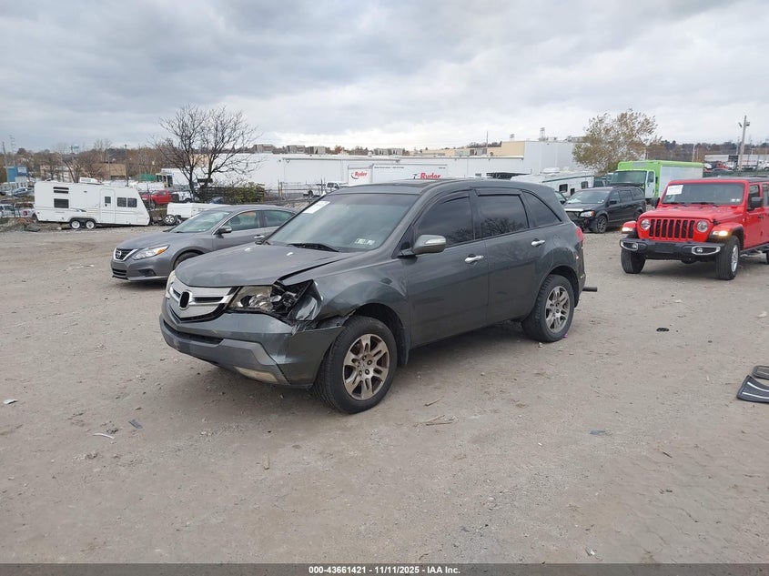 2HNYD28307H520510 2007 ACURA MDX photo no. 2
