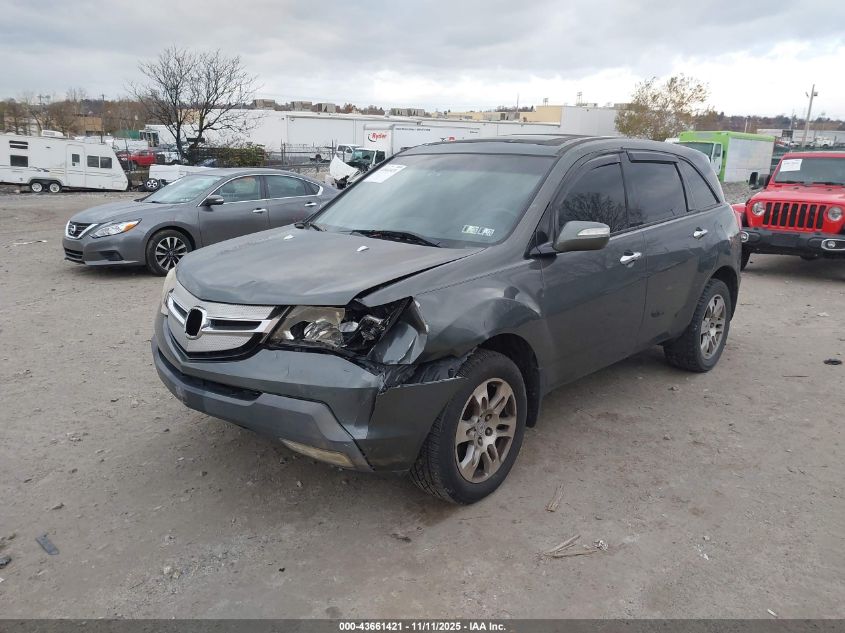 2007 Acura Mdx Technology Package VIN: 2HNYD28307H520510 Lot: 43661421