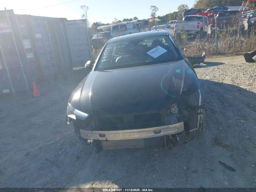 2017 Audi A4 2.0T Premium VIN: WAUANAF40HN055971 Lot: 43661437