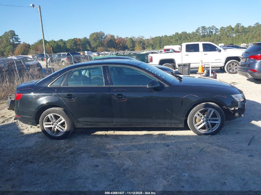2017 Audi A4 2.0T Premium VIN: WAUANAF40HN055971 Lot: 43661437