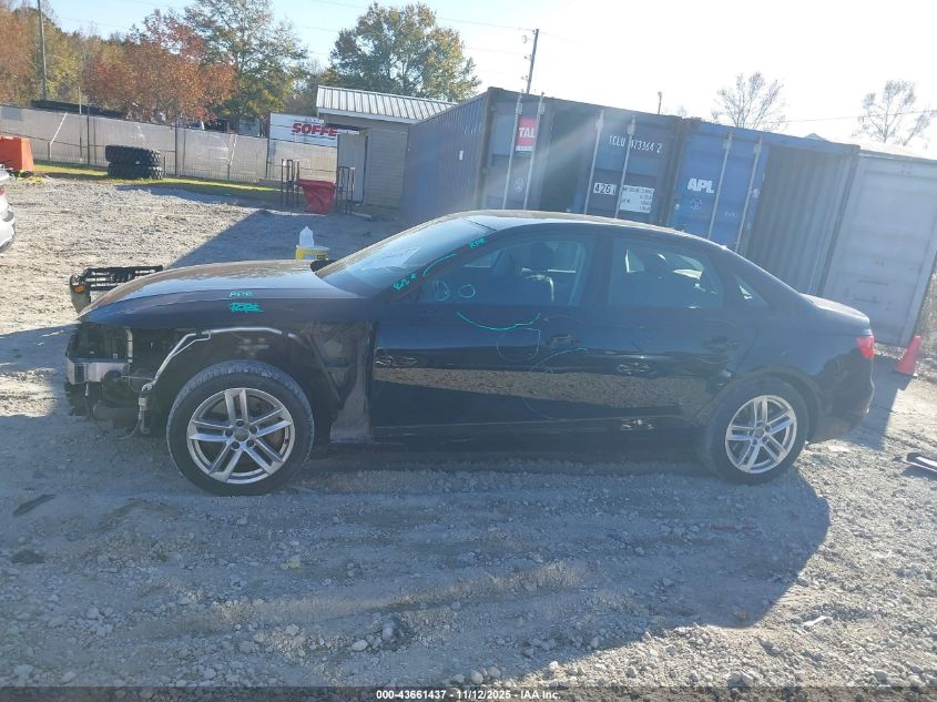 2017 Audi A4 2.0T Premium VIN: WAUANAF40HN055971 Lot: 43661437
