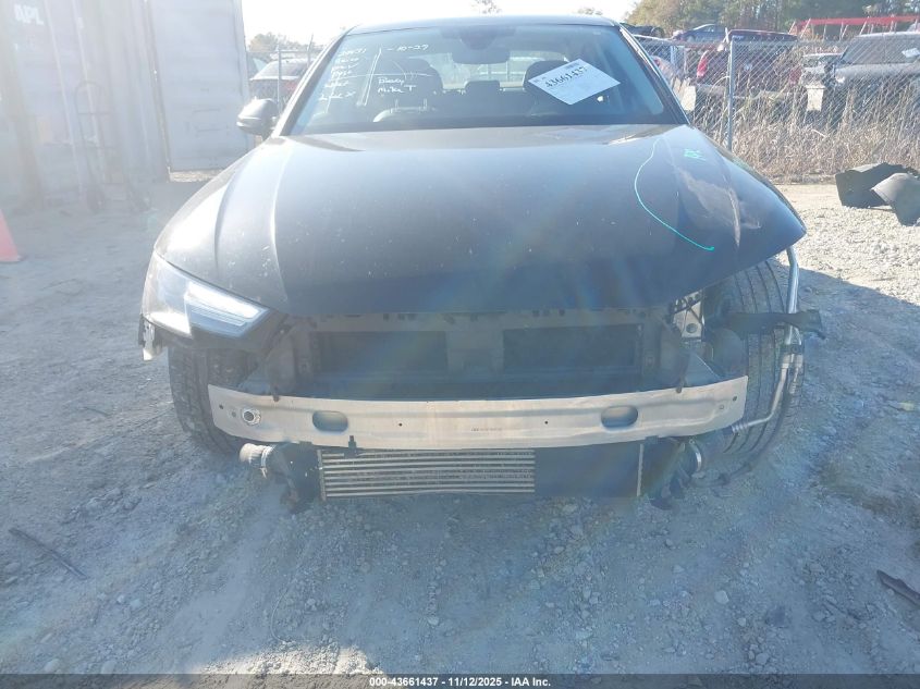 2017 Audi A4 2.0T Premium VIN: WAUANAF40HN055971 Lot: 43661437