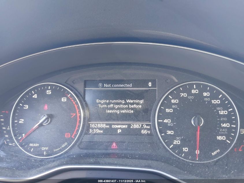 2017 Audi A4 2.0T Premium VIN: WAUANAF40HN055971 Lot: 43661437