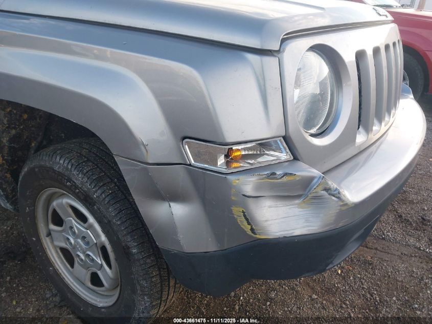 2016 JEEP PATRIOT SPORT 1C4NJRBB1GD646513