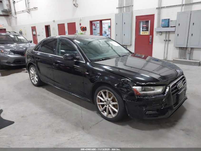 2014 AUDI A4 2.0T PREMIUM - WAUEFAFL9EN042749