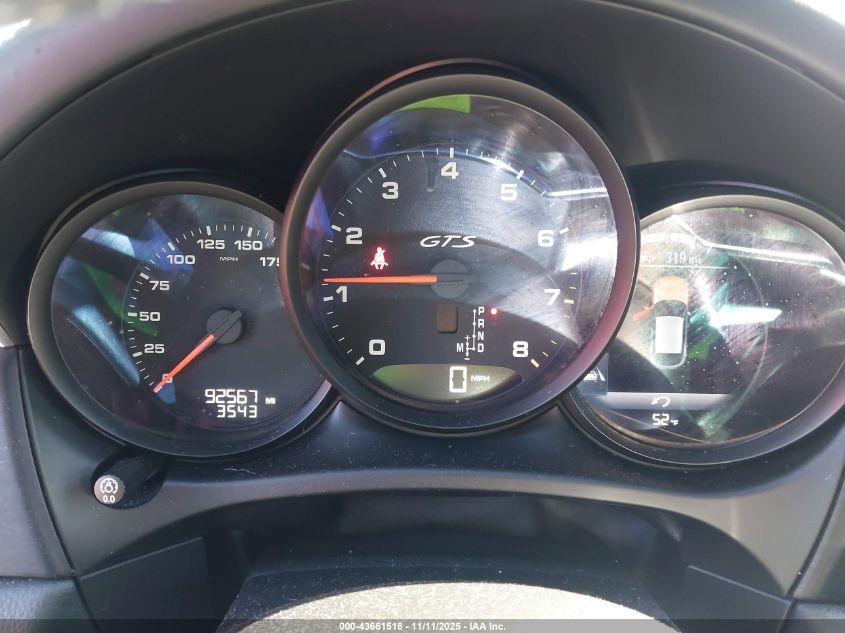 2017 Porsche Macan Gts VIN: WP1AG2A50HLB55341 Lot: 43661518