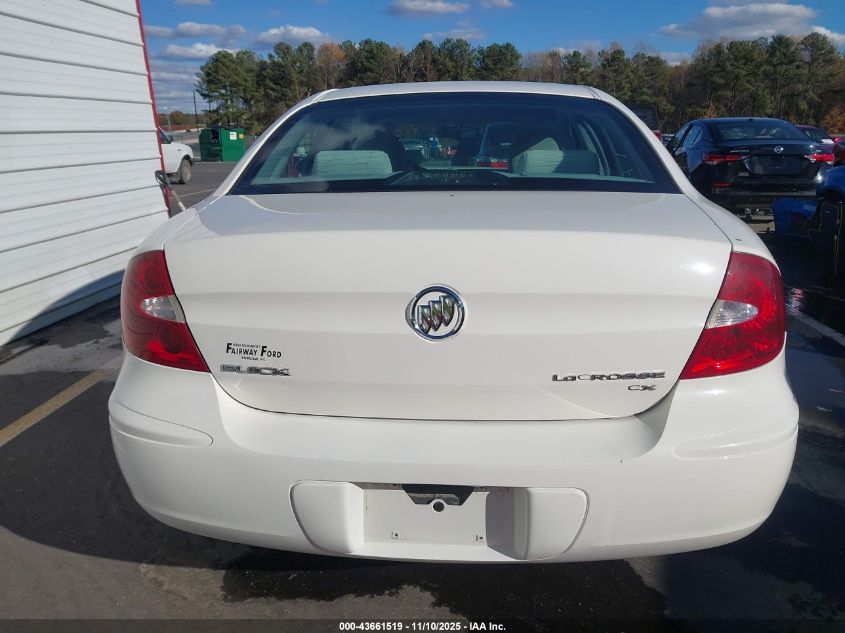 2006 Buick Lacrosse Cx VIN: 2G4WC552061137960 Lot: 43661519