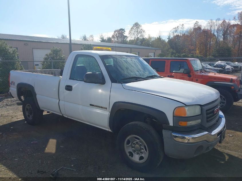 2004 GMC Sierra 2500Hd Work Truck