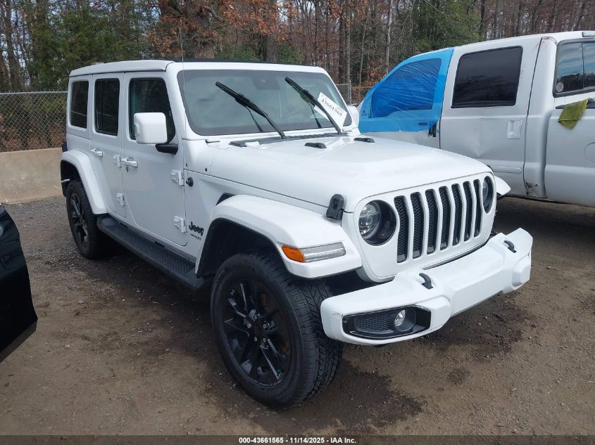 2022 JEEP WRANGLER UNLIMITED HIGH ALTITUDE 4X4 - 1C4HJXEN7NW173452