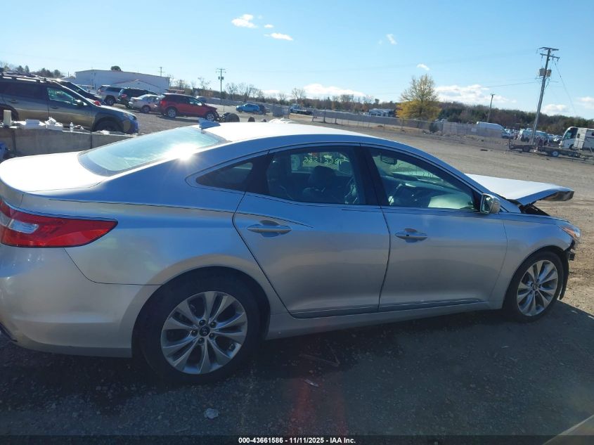 2013 Hyundai Azera VIN: KMHFG4JG5DA313968 Lot: 43661586