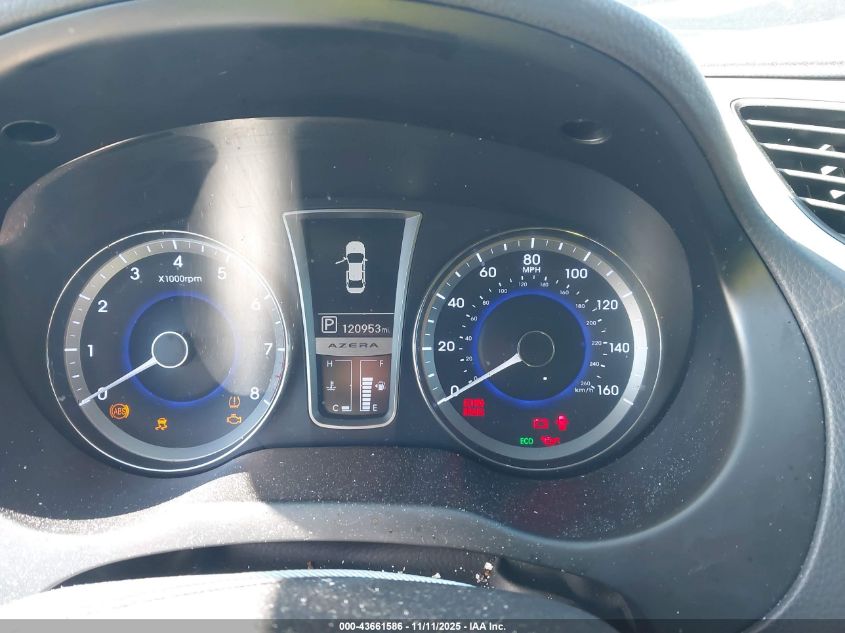 2013 Hyundai Azera VIN: KMHFG4JG5DA313968 Lot: 43661586