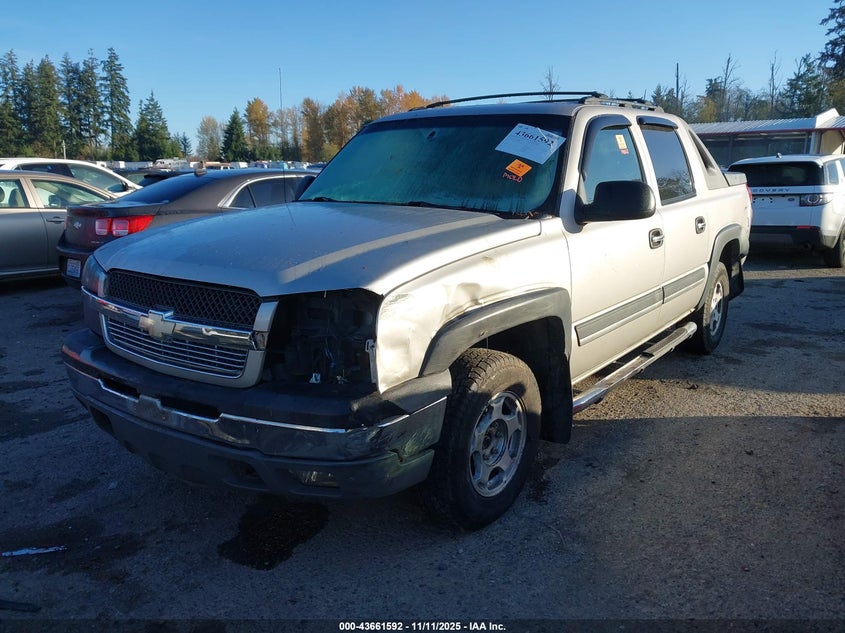 2004 Chevrolet Avalanche 1500 VIN: 3GNEK12T64G331249 Lot: 43661592