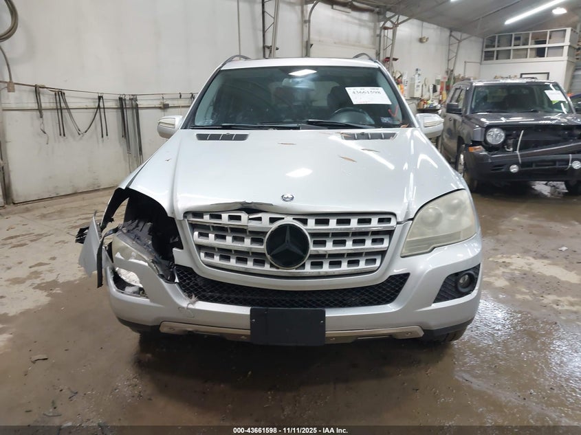 2009 Mercedes-Benz Ml 350 4Matic VIN: 4JGBB86EX9A473377 Lot: 43661598