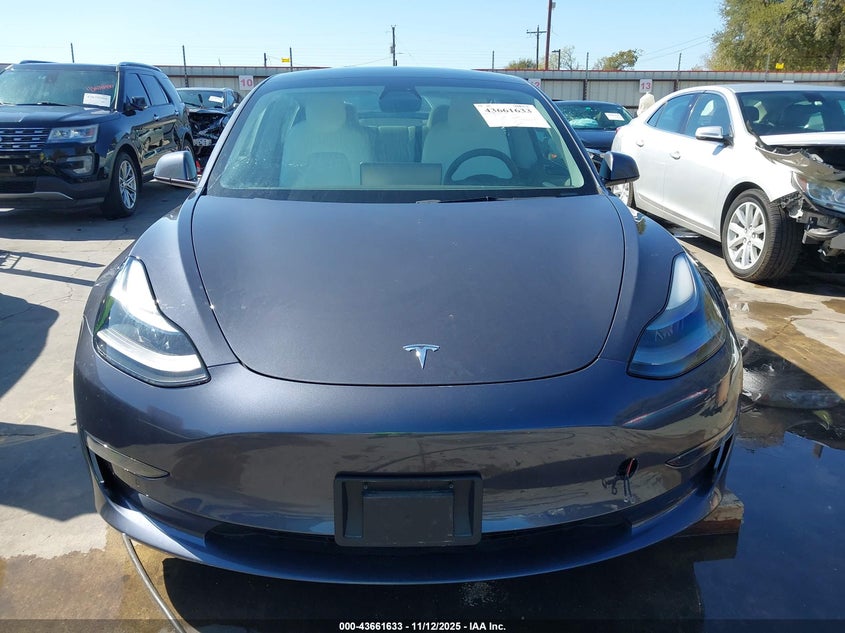 2021 Tesla Model 3 Standard Range Plus Rear-Wheel Drive VIN: 5YJ3E1EA6MF091594 Lot: 43661633