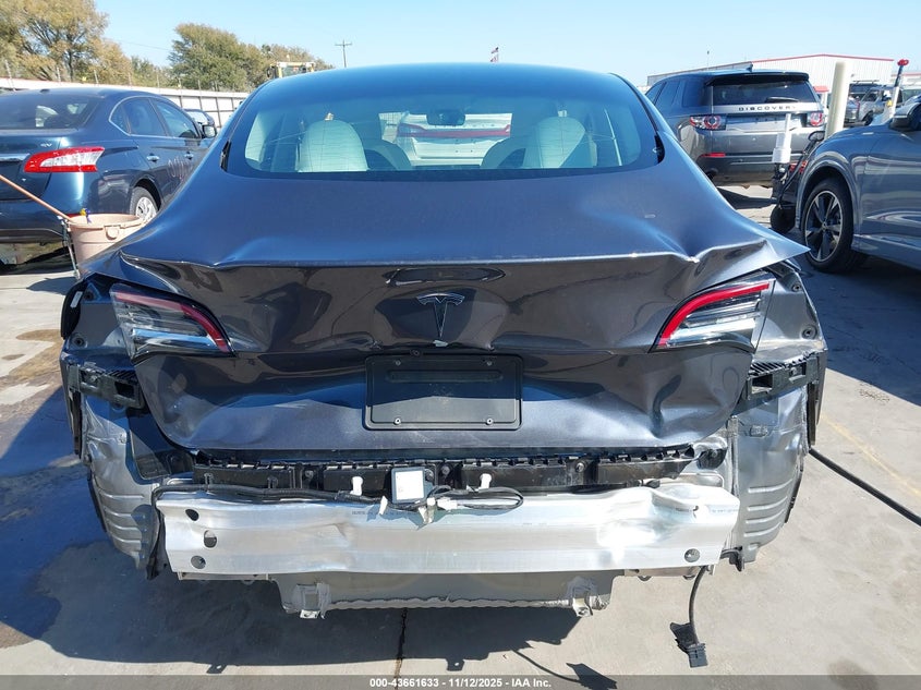 2021 Tesla Model 3 Standard Range Plus Rear-Wheel Drive VIN: 5YJ3E1EA6MF091594 Lot: 43661633