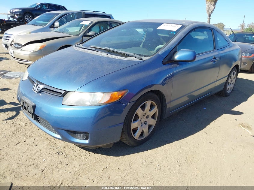 2HGFG116X7H546116 2007 HONDA CIVIC photo no. 2