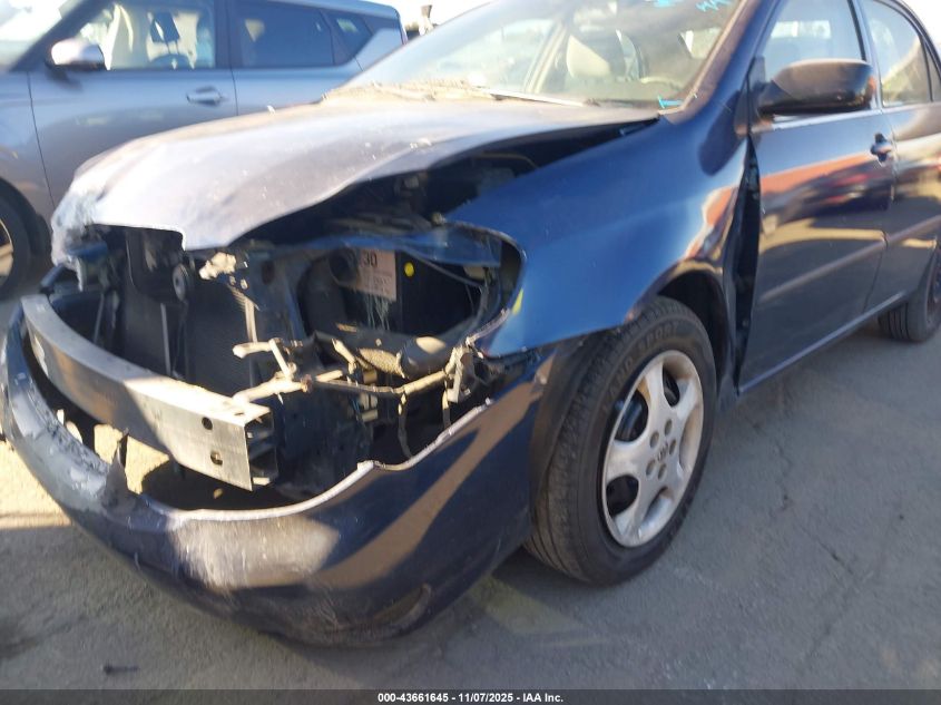 2006 Toyota Corolla Ce VIN: JTDBR32E860082030 Lot: 43661645