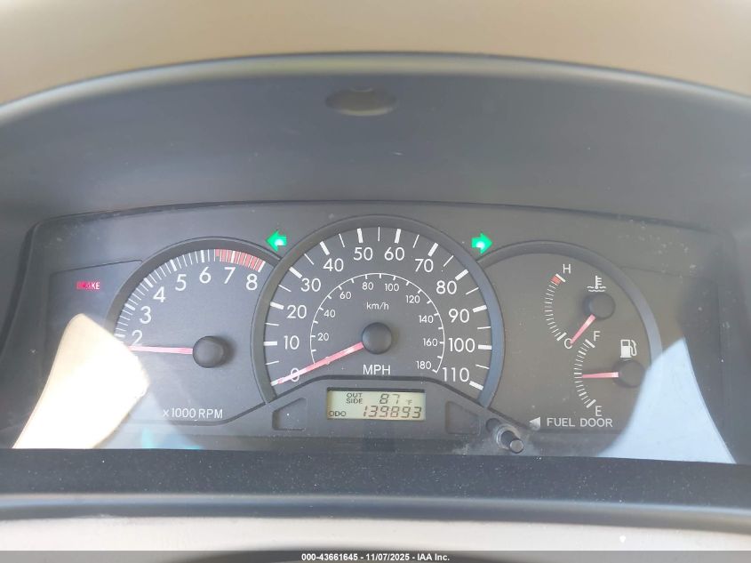 2006 Toyota Corolla Ce VIN: JTDBR32E860082030 Lot: 43661645