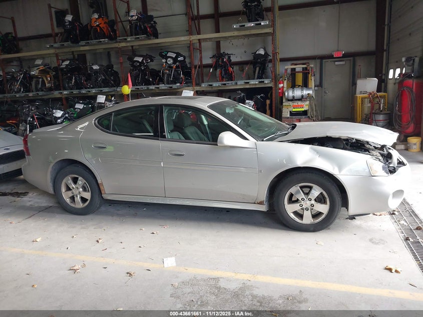 2008 Pontiac Grand Prix VIN: 2G2WP552681187004 Lot: 43661661