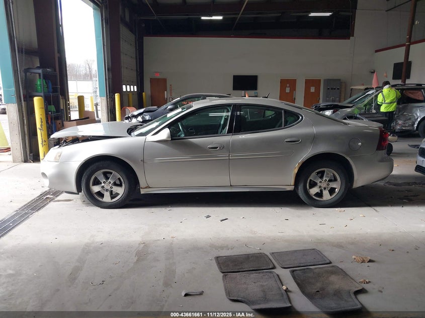 2008 Pontiac Grand Prix VIN: 2G2WP552681187004 Lot: 43661661