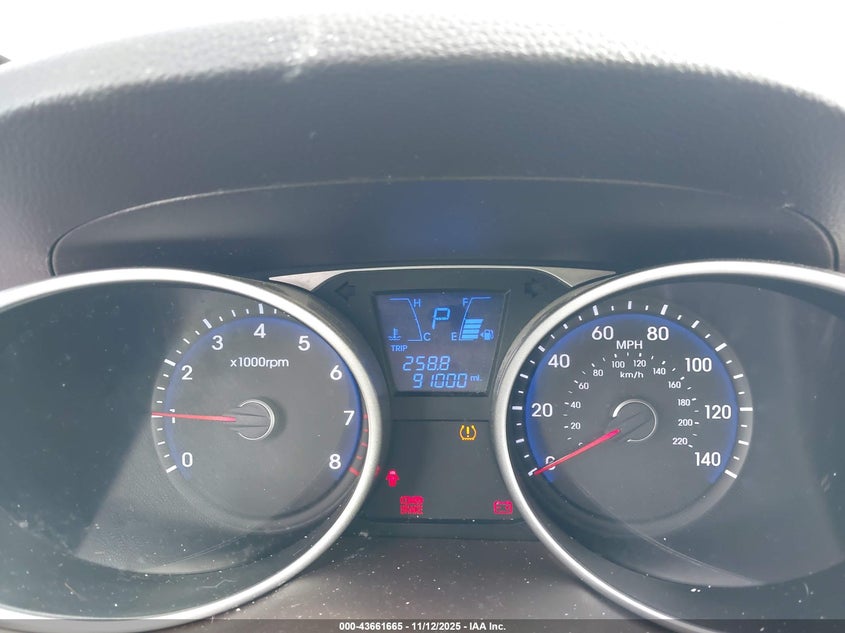 2014 Hyundai Tucson Se VIN: KM8JU3AG1EU794718 Lot: 43661665