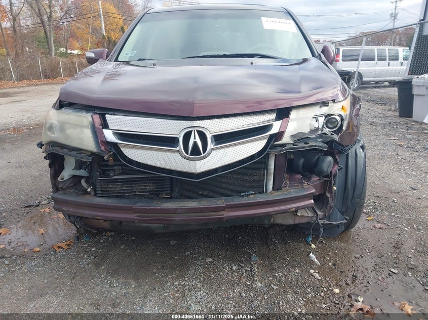 2009 Acura Mdx Sport Package VIN: 2HNYD28709H518214 Lot: 43661664