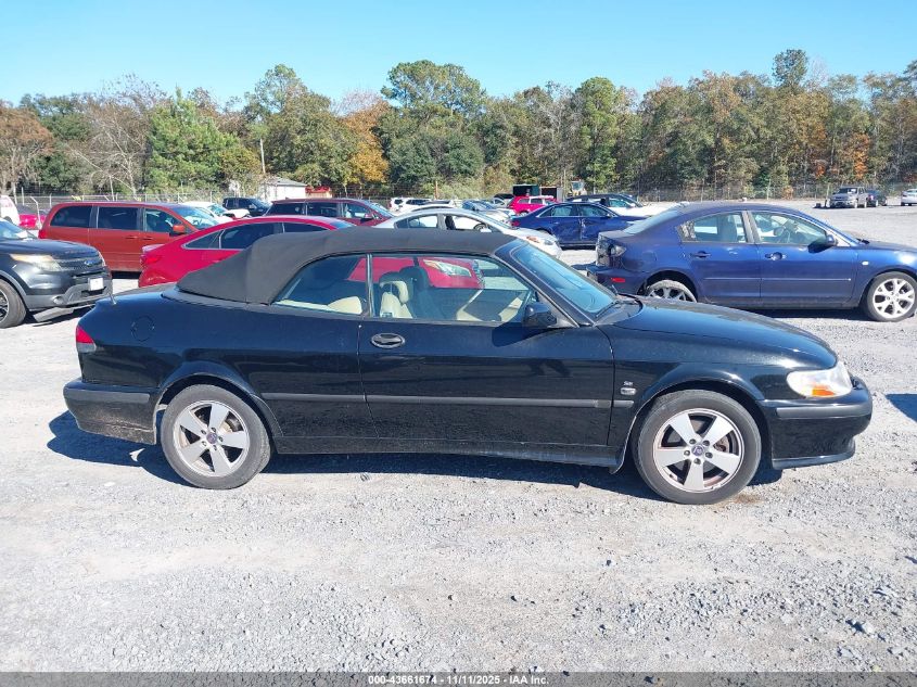 2003 Saab 9-3 Se VIN: YS3DF78KX37009565 Lot: 43661674