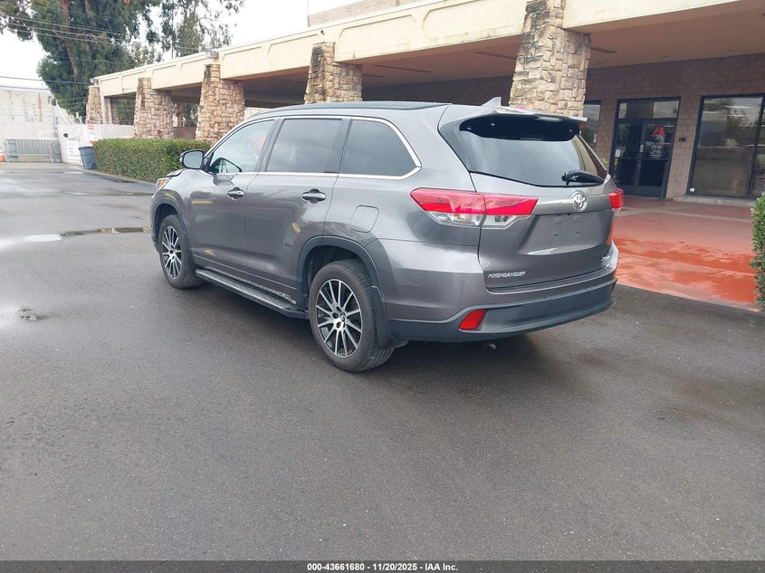 Vin: 5tdjzrfh5js535643, lot: 44156905, toyota highlander se 20183