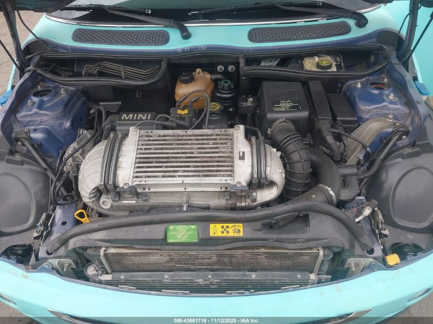 2007 Mini Cooper S VIN: WMWRH33537TL94656 Lot: 43661716